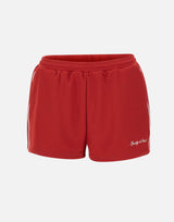 Shorts da ginnastica retrò con logo SH061710326RE33 RUBY SPORTY & RICH 