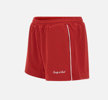 Shorts da ginnastica retrò con logo SH061710326RE33 RUBY SPORTY & RICH 