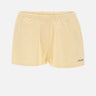 SPORTY & RICH Shorts "Signature Logo House" YELLOW Donna 