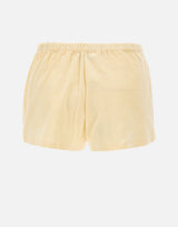 SPORTY & RICH Shorts "Signature Logo House" YELLOW Donna 