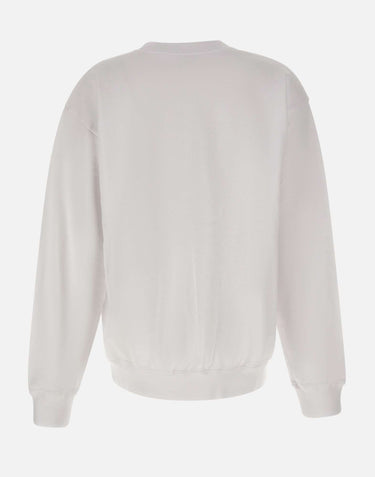 Felpa "Beverly Script Crewneck" ST07164257WH01 WHITE SPORTY & RICH 