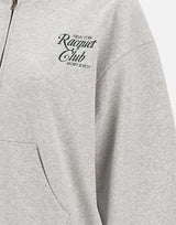 Felpa con zip "NYRC" ST08861430GY03 HEATHGRAY SPORTY & RICH 