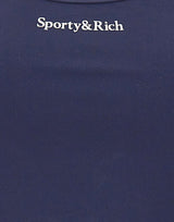 Canotta sportiva con logo Serif TO02366300BL106 DKNAVY SPORTY & RICH 