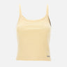 SPORTY & RICH Top "Signature Logo House Tank" YELLOW Donna 