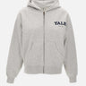 Felpa con zip "Yale" ST088611678GY03 HEATHGRAY SPORTY & RICH 