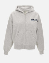 Felpa con zip "Yale" ST088611678GY03 HEATHGRAY SPORTY & RICH 