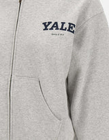 Felpa con zip "Yale" ST088611678GY03 HEATHGRAY SPORTY & RICH 
