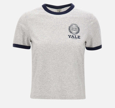 T-shirt "Yale Crest Ringer" TO073611677GY18 GRYNAVY SPORTY & RICH 