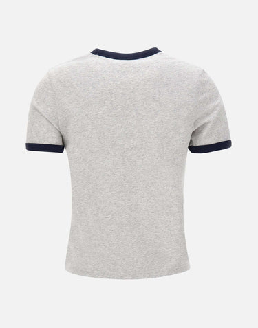 T-shirt "Yale Crest Ringer" TO073611677GY18 GRYNAVY SPORTY & RICH 