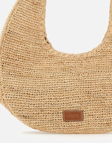 Borsa luna grande in rafia H24S6011RBA NTTN STAUD 