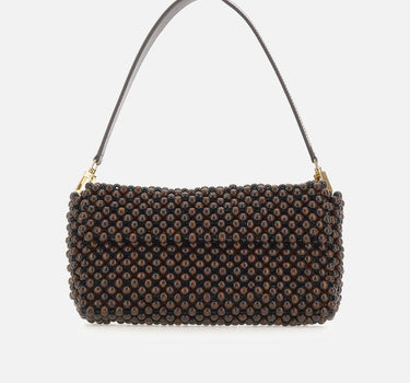 STAUD Borsa a spalla "Timmy" BROWN Donna 