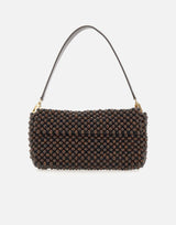 STAUD Borsa a spalla "Timmy" BROWN Donna 