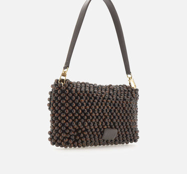 STAUD Borsa a spalla "Timmy" BROWN Donna 