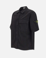 Camicia in twill di cotone biologico stretch 1100025S0A10 V0029 STONE ISLAND 