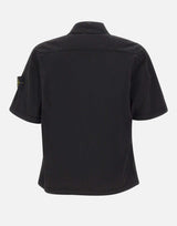 Camicia in twill di cotone biologico stretch 1100025S0A10 V0029 STONE ISLAND 