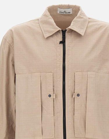 Overshirt in ripstop di cotone 1200005S0298 V009A STONE ISLAND 