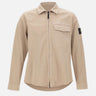 Overshirt in raso di cotone biologico stretch 1200015S0012 V009A STONE ISLAND 