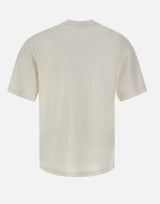 STONE ISLAND T-shirt in jersey di cotone WHITE Uomo 