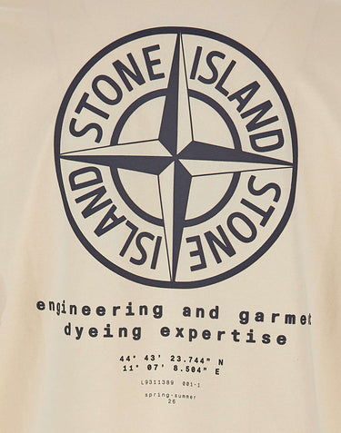 T-shirt in jersey di cotone pettinato 2100002S0365 V0093 STONE ISLAND 