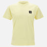 STONE ISLAND T-shirt in cotone YELLOW Uomo 