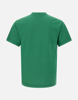 STONE ISLAND T-shirt in cotone GREEN Uomo 