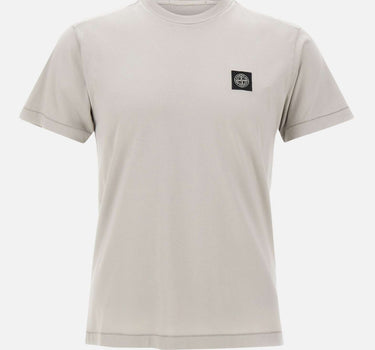 STONE ISLAND T-shirt in cotone GREY Uomo 