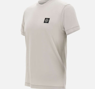 STONE ISLAND T-shirt in cotone GREY Uomo 