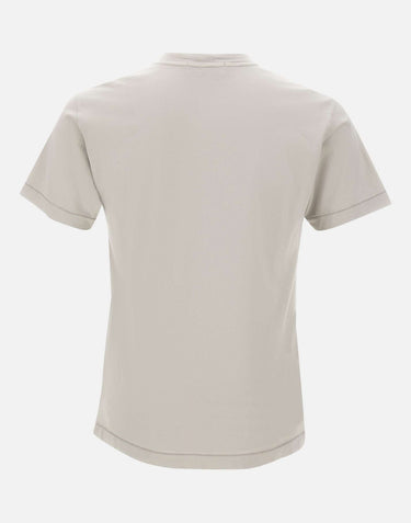 STONE ISLAND T-shirt in cotone GREY Uomo 