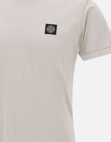 STONE ISLAND T-shirt in cotone GREY Uomo 
