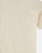 STONE ISLAND T-shirt in cotone WHITE Uomo 