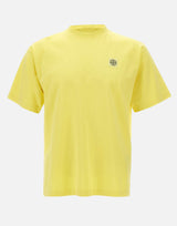 STONE ISLAND T-shirt in jersey di cotone biologico pettinato YELLOW Uomo 
