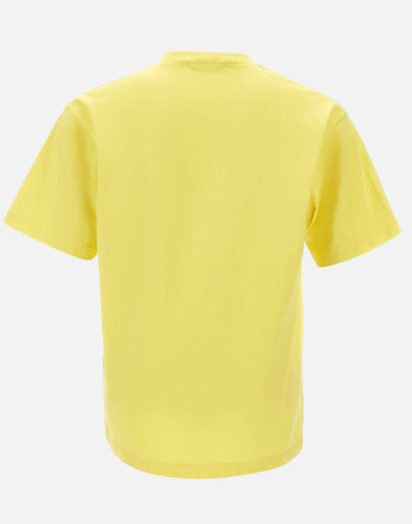 STONE ISLAND T-shirt in jersey di cotone biologico pettinato YELLOW Uomo 