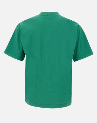 STONE ISLAND T-shirt in jersey di cotone biologico pettinato GREEN Uomo 