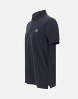 STONE ISLAND Polo in piqué di cotone BLUE Uomo 