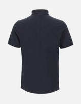 STONE ISLAND Polo in piqué di cotone BLUE Uomo 