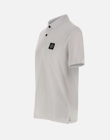 Polo in piqué di cotone 2200008S0017 V1001 STONE ISLAND 