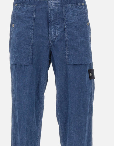 Pantaloni in nylon a fibra cava 3100001S0J19 V0021 STONE ISLAND 