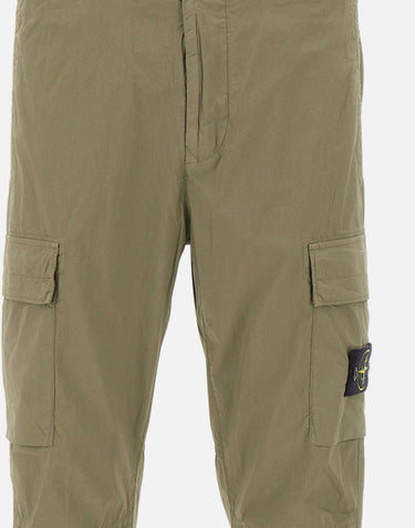 Pantaloni in tela di cotone stretch 3100031S0003 V005G STONE ISLAND 