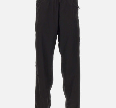 STONE ISLAND Pantalone in tela di cotone stretch "Paracadute" BLACK Uomo 