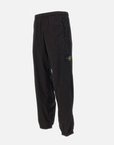 STONE ISLAND Pantalone in tela di cotone stretch "Paracadute" BLACK Uomo 