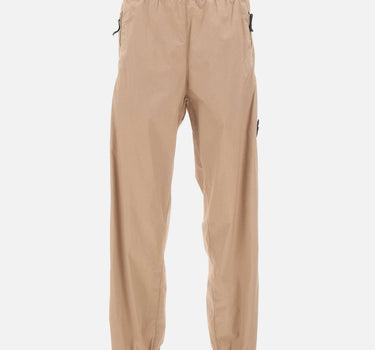 STONE ISLAND Pantalone in tela di cotone stretch "Paracadute" BEIGE Uomo 
