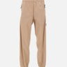 STONE ISLAND Pantalone in tela di cotone stretch "Paracadute" BEIGE Uomo 