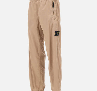 STONE ISLAND Pantalone in tela di cotone stretch "Paracadute" BEIGE Uomo 