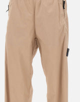 STONE ISLAND Pantalone in tela di cotone stretch "Paracadute" BEIGE Uomo 