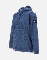Giacca effetto denim con cappuccio 4100005S0J19 V0021 STONE ISLAND 