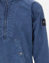 Giacca effetto denim con cappuccio 4100005S0J19 V0021 STONE ISLAND 