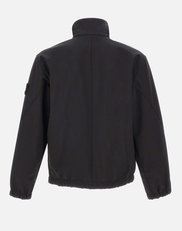 STONE ISLAND Giacca "Light Soft Shell-R E.Dye Technology" BLACK Uomo 