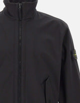 STONE ISLAND Giacca "Light Soft Shell-R E.Dye Technology" BLACK Uomo 