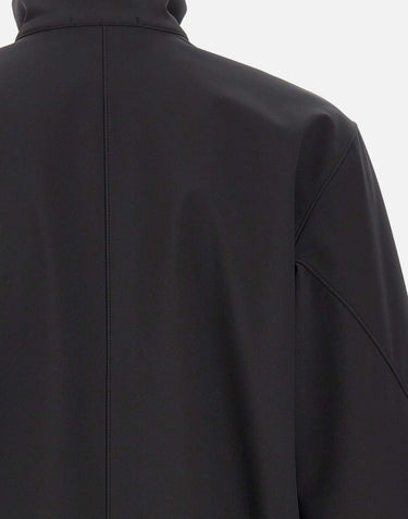 STONE ISLAND Giacca "Light Soft Shell-R E.Dye Technology" BLACK Uomo 