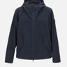 STONE ISLAND Giacca in cotone con cappuccio BLUE Uomo 